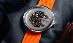 CIGA Design Náramkové hodinky Michael Young Series Titanium Edition Automatic Mechanical Skeleton Orange