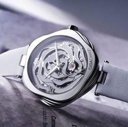 CIGA Design Náramkové hodinky R-Series Danish Rose Automatic Mechanical Skeleton