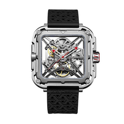 CIGA Design Mechanické náramkové hodinky X-Series z nehrdzavejúcej ocele Silver