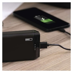 Power bank EMOS Alpha2 20, 20 000 mAh, 10 W, čierny