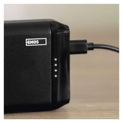 Power bank EMOS Alpha2 20, 20 000 mAh, 10 W, čierny