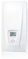E-elektronický digitálne riadený prietokový ohrievač vody CLAGE DEX NEXT: 18 - 27 kW, 400 V pre viac odberných miest