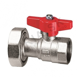 Guľový uáver k čerpadlám - so šróbením - 1"x6/4"FF; motýľ