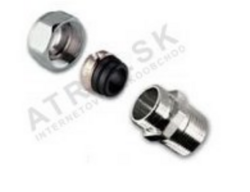 Sada zverného šróbenia so vsuvkou- 3/4"Mx15x1 CU