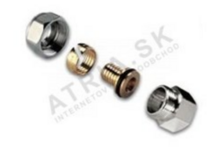 Sada zverného šróbenia so vsuvkou- 3/4"Fx20x2 PEX