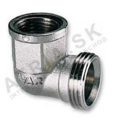 Koleno - 1/2"FxEK; nikl