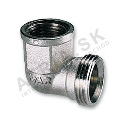 Koleno - 3/4"FxEK; nikl