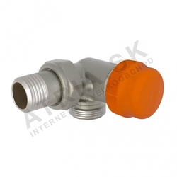 Dynamický termostatický ventil s prednastavením - 1/2" x EK; pravý; trojosový