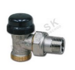 Termostatický ventil dvojregulačný - 1/2"xEK; rohový