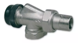 Termostatický ventil dvojregulačný- axiálny - 1/2"