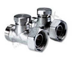 Vekoluxivar pre dvojtrubkový systém - M24 x 3/4"F; priamy
