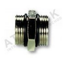 Vsuvka - 5/4"Mx5/4"M; nikel