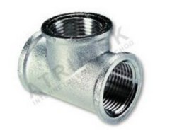 T-kus - 3/4"FF; nikel