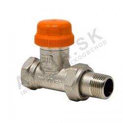 Dynamický termostatický ventil s prednastavením - 1/2"; priamy