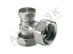 Regulačné šróbenie - 1/2" x 3/4"; rohové