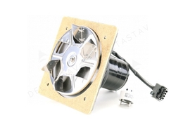 Komplet odťahový ventilátor ATMOS UCJ4C52 s otvoreným obežným kolesom Ø 175mm
