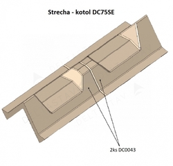 Strecha Atmos DC0043 s dĺžkou 500mm