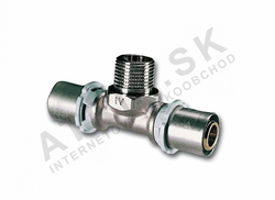 T-kus PRESS  - závit vonkajší - 16x3/4"Mx16