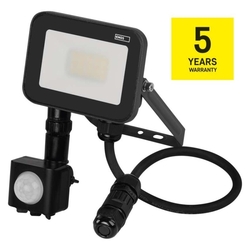 LED reflektor INOVO s pohybovým čidlom, 10W neutrálna biela