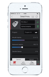 Aplikace pro chytré telefony iOs PH-iOS