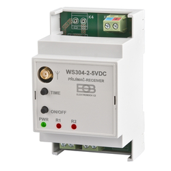 Dvoj-kanálový prijímač WS304-2 5VDC