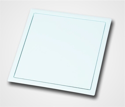 Plechové revízne dvierka so zacvakávacím zámkom, systém B2 600×800mm – RAL 9016