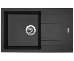 drez granitový Sinks LINEA 780 N Metalblack