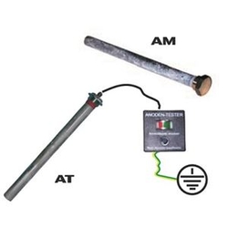 Ochranná anóda z horčíkovej zliatiny s pozink. zátkou - 6/4"x700mm; pr. 32mm; 800-5000l