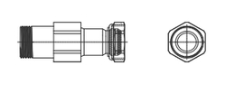 Adaptér - EK 3/4"x3/4"; priamy