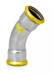 Oblúk 45° PRESS GAS - 42mm