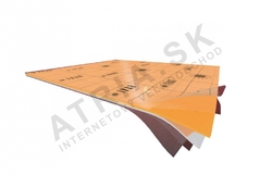Fólie separačná rastrovaná - 0,2x1200mm; AL - 100m2