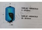 Tlaková expanzná nádoba - vodárenské systémy  - 500l; 10bar; 5/4"; vertikálna s podstavcom