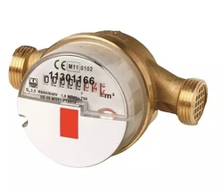 Bytový vodomer - s možnosťou doplnenia o komunikačný modul - 1,5m3; 3/4"; 110mm