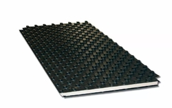 Systémová izolačná doska - s ochrannou fóliou   - 1400x800mm (1,12m2); čierna - 14,56m2/13ks
