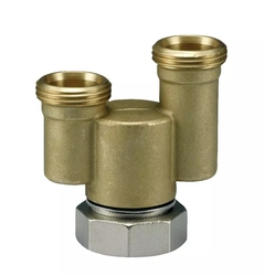 Závitový prechod - zdvojený - 5/4"Fx1"M