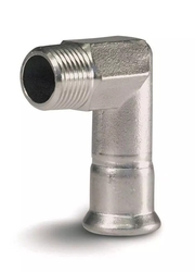 Prechodové koleno 90° - s vonkajším závitom - N - 22mm-R3/4"