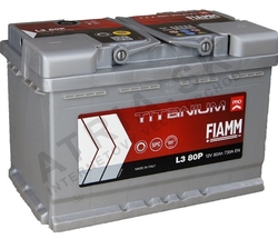 FIAMM TITANIUM PRO L3 80P