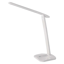 LED stolná lampa CHASE, biela