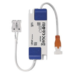 LED prisadené svietidlo NEXXO, štvorcové, čierne, 12,5W, CCT