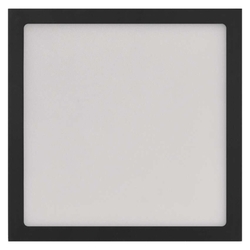 LED prisadené svietidlo NEXXO, štvorcové, čierne, 12,5W, CCT