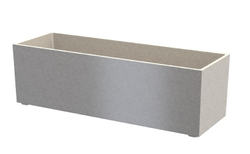 Granisil granitový květináč KUBI 90 cm Biely