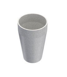 Granisil granitový květináč MONTI 55 cm Biely