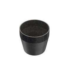 Granisil granitový květináč MONTI 35 cm Čierny
