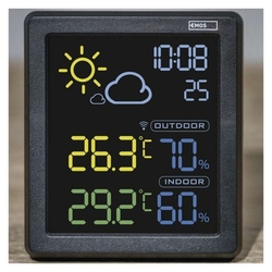 Domáca bezdrôtová meteostanica E8647