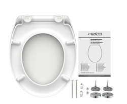 Schütte EASY CLIP bílé | Duroplast, Soft Close