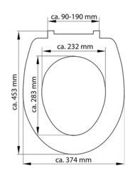 Schütte EASY CLIP bílé | Duroplast, Soft Close