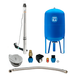 Domáca vodáreň s ponorným čerpadlom 3,5" SC 2-18 400V / 80l - RTS