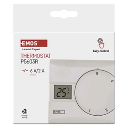 Izbový manuálny drôtový termostat P5603R