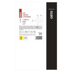 LED lineárne svietidlo ORTO TCON 12W, neutrálna biela
