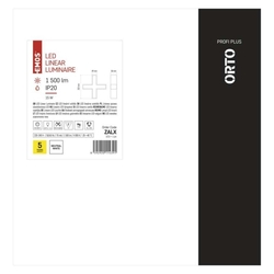 LED lineárne svietidlo ORTO XCON 15W, neutrálna biela